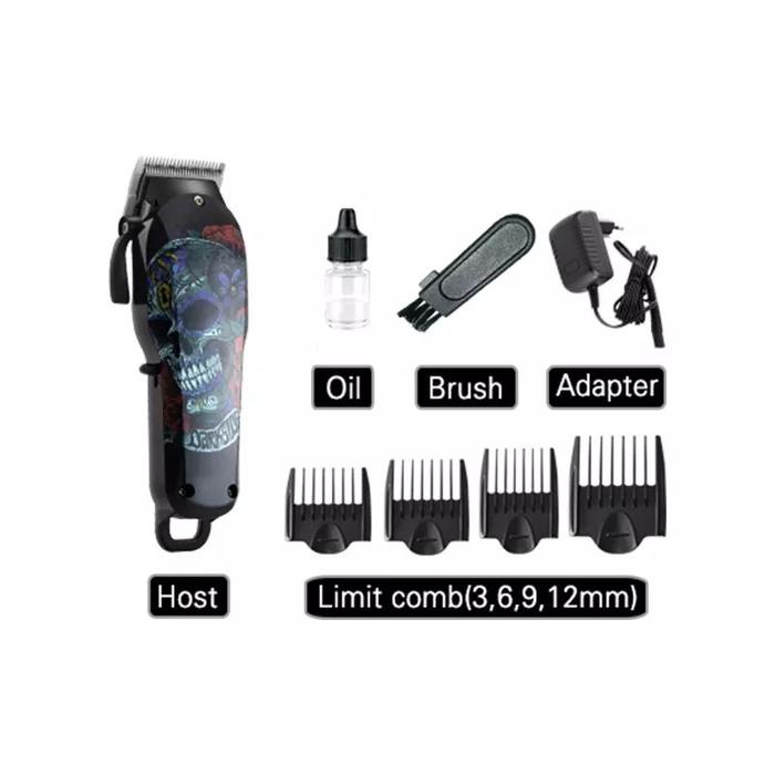 KEMEI 735 Alat Cukur Rambut Kemei 735 Hair Clipper Electric Rechargeable KM735 Mesin Cukur Rambut KEMEI KM 735 Elektrik Kumis Rambut Jenggot