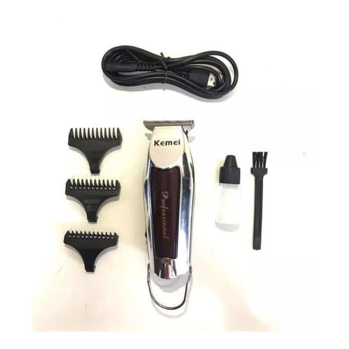 KEMEI 9163 Alat Cukur Rambut Kemei KM-9163 Hair Clipper Trimmer KM 9163 Wireless Mesin Cukur Elektrik