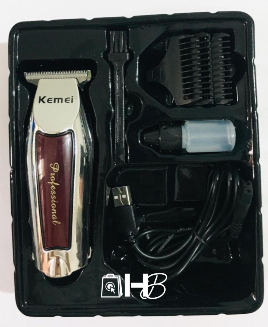 KEMEI 9163 Alat Cukur Rambut Kemei KM-9163 Hair Clipper Trimmer KM 9163 Wireless Mesin Cukur Elektrik