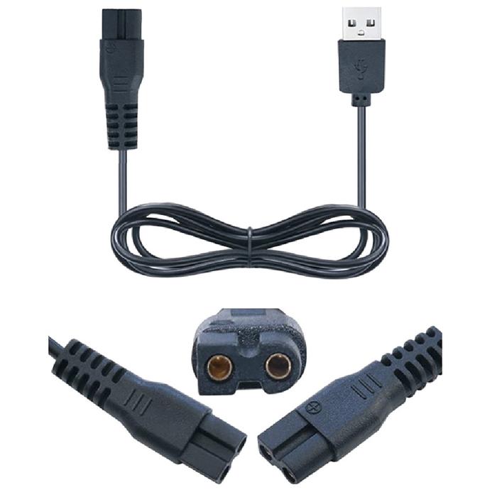 KABEL Charger KEMEI C7 USB Alat Cukur Hair Clipper KM1986 1987 1926 2616