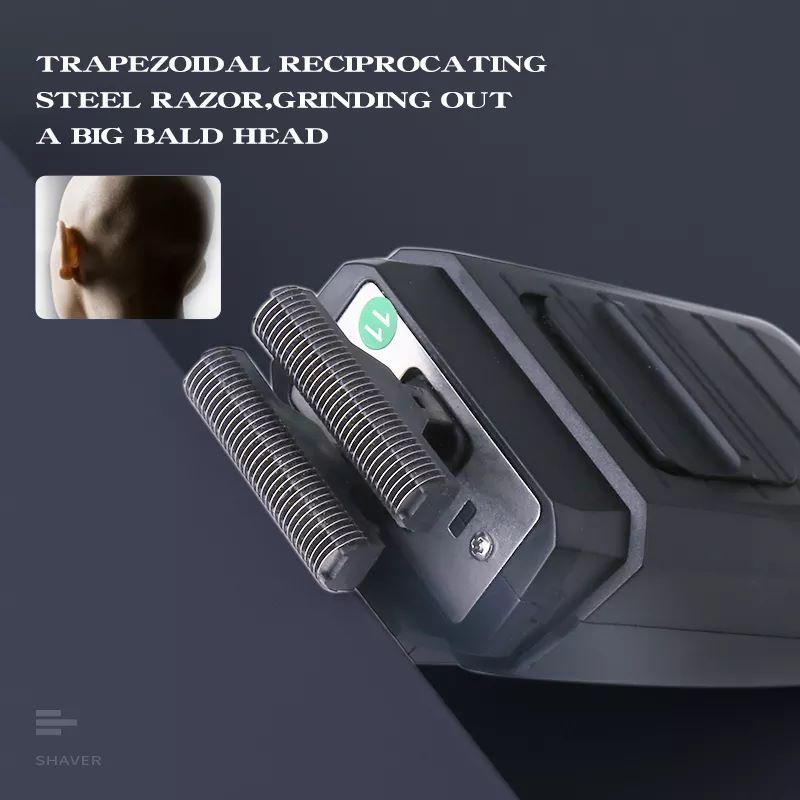 KEMEI 1102 Shaver Kumis Jenggot Kemei KM 1102 Cukuran Kumis Jenggot Botak Kemei KM-1102 Rechargeable Cordless Hair Trimm