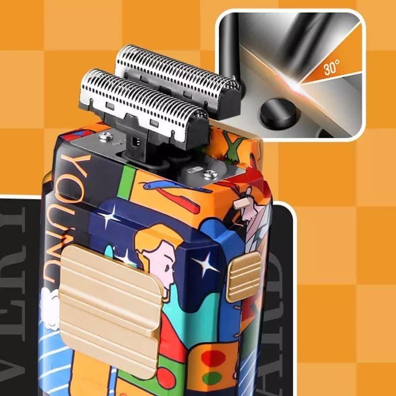 KEMEI 1102H Shaver Kumis Jenggot Grafitti