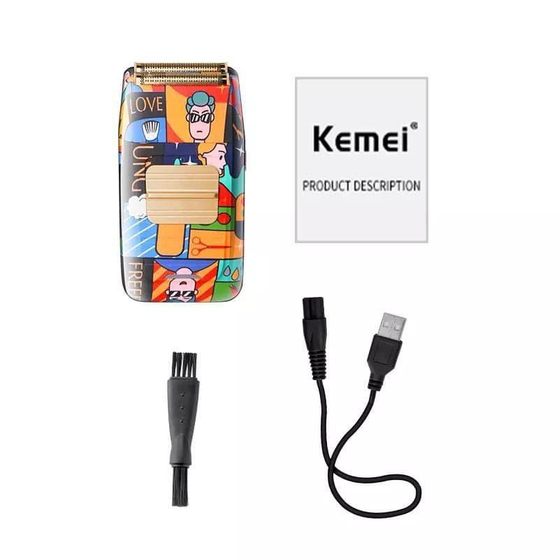 KEMEI 1102H Shaver Kumis Jenggot Grafitti