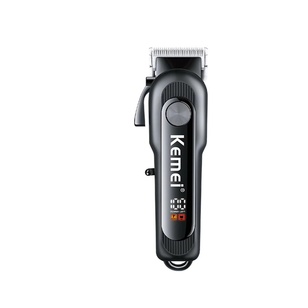 (Bisa COD) Alat Cukur Rambut Kemei 1132 Hair Clipper Digital LCD Turbo Cukuran Kemei KM1132 KM-1132