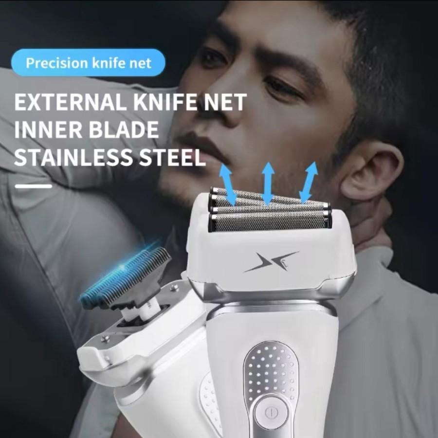 KEMEI 116 Alat Cukur Rambut Kemei 116 Kumis Jenggot Brewok Jambang Botak Licin KM-116 Mesin Cukuran KM 116 Shaver Floati