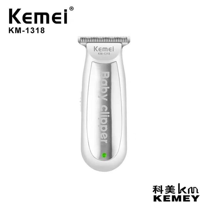 KEMEI 1318 Alat Cukur Rambut Kemei KM-1318 Mesin Cukur Bayi Baby Hair Clipper Low Noise