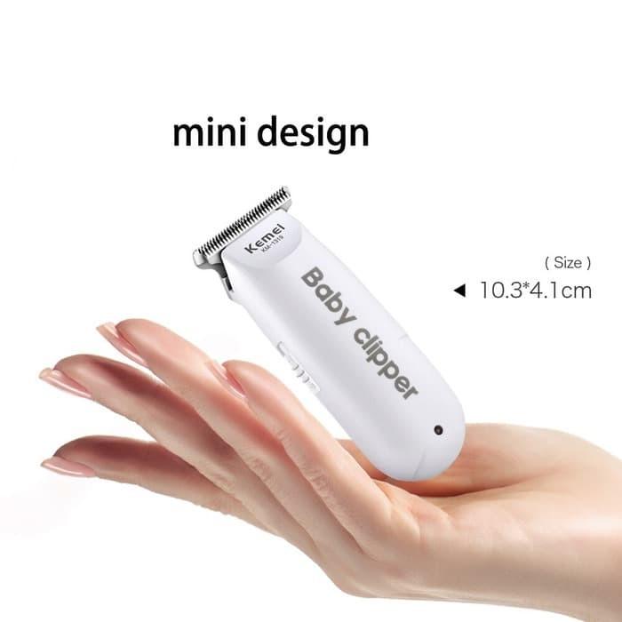 KEMEI 1319 Alat Cukur Rambut Kemei KM-1319 Mesin Cukur Bayi Baby Hair Clipper Low Noise