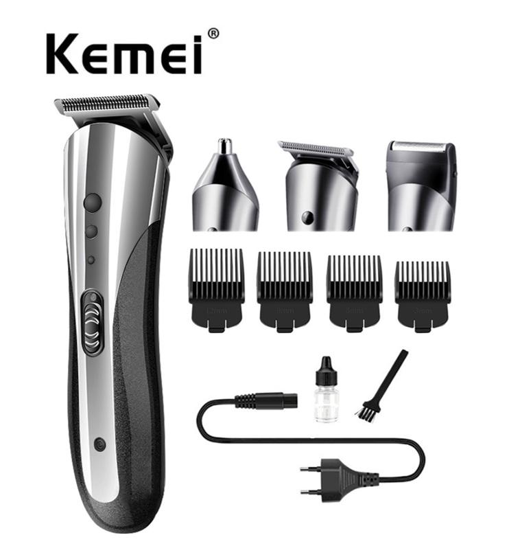 (Bisa COD) Alat Cukur Rambut Kemei 1407 3 in 1 Rechargeable Hair Clipper Trimmer Cukuran Kemei KM-1407 KM1407