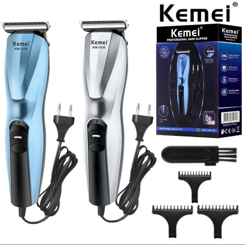 KEMEI 1430 & 1431 Alat Cukur Rambut Hair Clipper Cukuran Cord (1430) atau Rechargeable Cordless (1431)Kemei KM 1430 1431