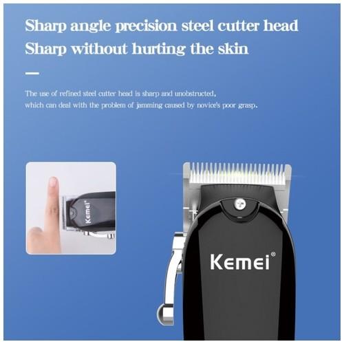 KEMEI 1756 Alat Cukur Rambut Kemei KM1756 Hair Clipper Charger Elektrik Cukuran KM 1756 Mesin Cukur Rambut Elektrik KM-1