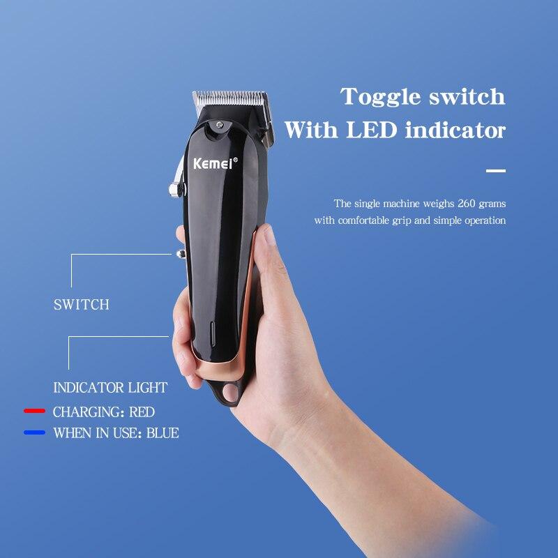 KEMEI 1756 Alat Cukur Rambut Kemei KM1756 Hair Clipper Charger Elektrik Cukuran KM 1756 Mesin Cukur Rambut Elektrik KM-1