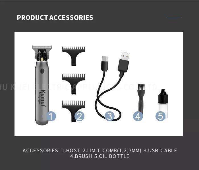KEMEI 1757 Alat Cukur Rambut Kumis Jenggot Kemei KM1757 Hair Clipper Trimmer KM-1757