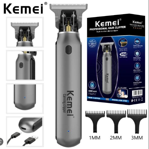 KEMEI 1757 Alat Cukur Rambut Kumis Jenggot Kemei KM1757 Hair Clipper Trimmer KM-1757