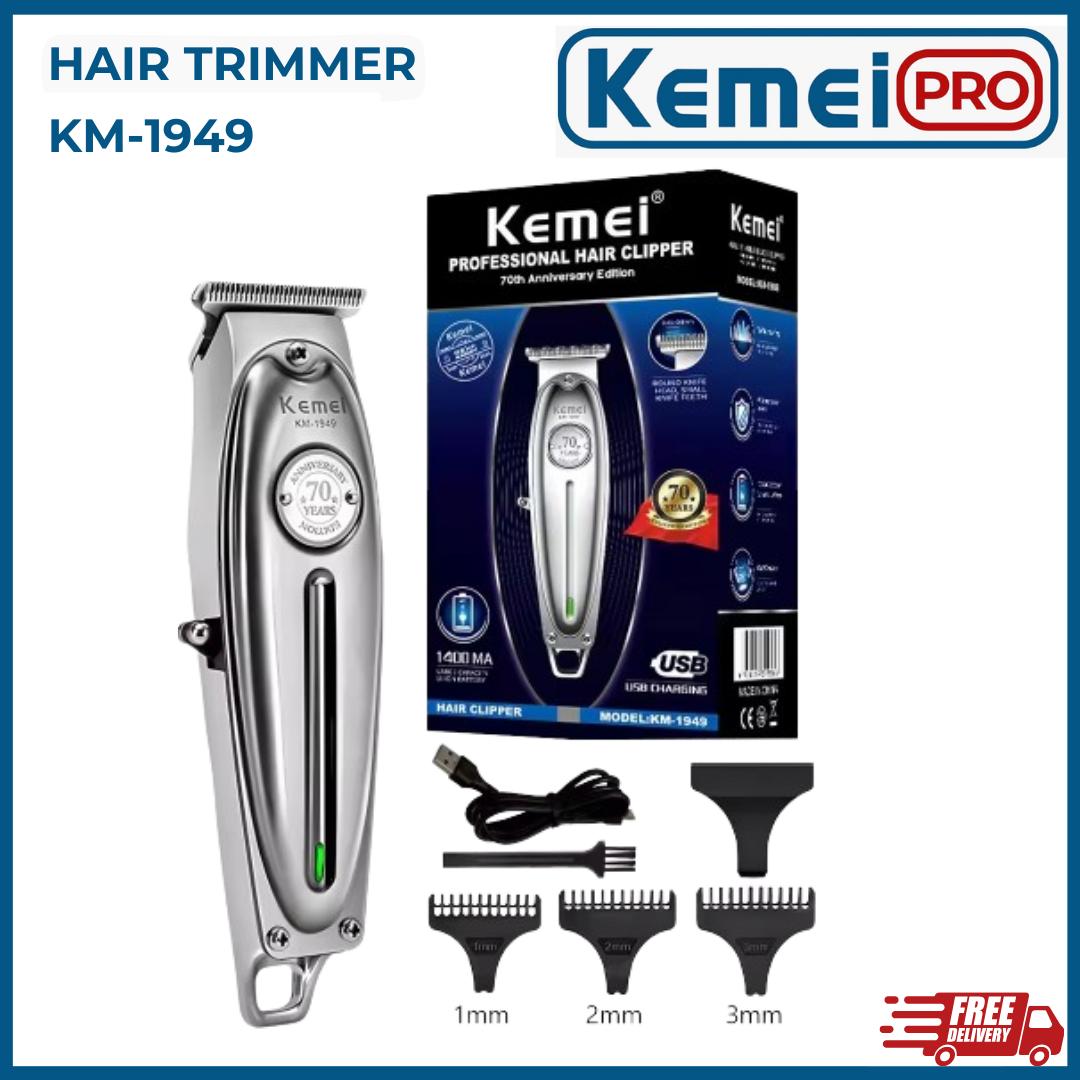 KEMEI 1949 Alat Cukur Rambut Kumis Jenggot Kemei KM 1949 Hair Clipper KM-1949 Mesin Cukuran KEMEI KM1949 Pencukur Metal 