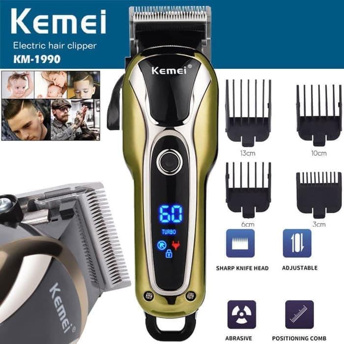 KEMEI 1990 Alat Cukur Turbo