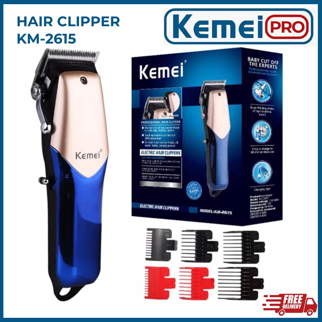 KEMEI 2615 Alat Cukur Rambut Kemei 2615 Hair Clipper Cordless 2 Power Cukuran KM2615 KM-2615