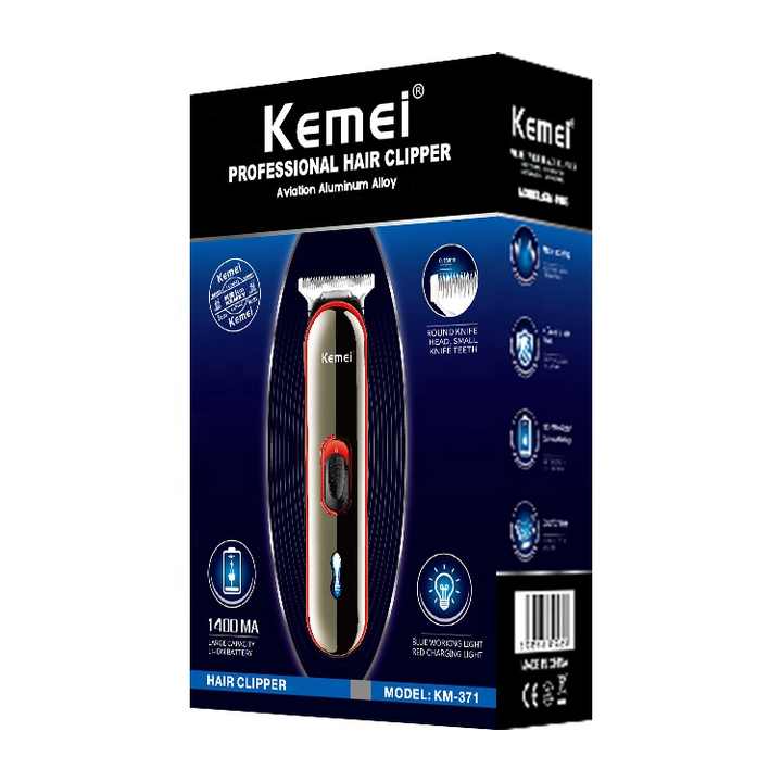 Alat Cukur Rambut KM 371 Kemei hair Clipper Rechargeable KM-371 KEMEI 371 Kemei 371