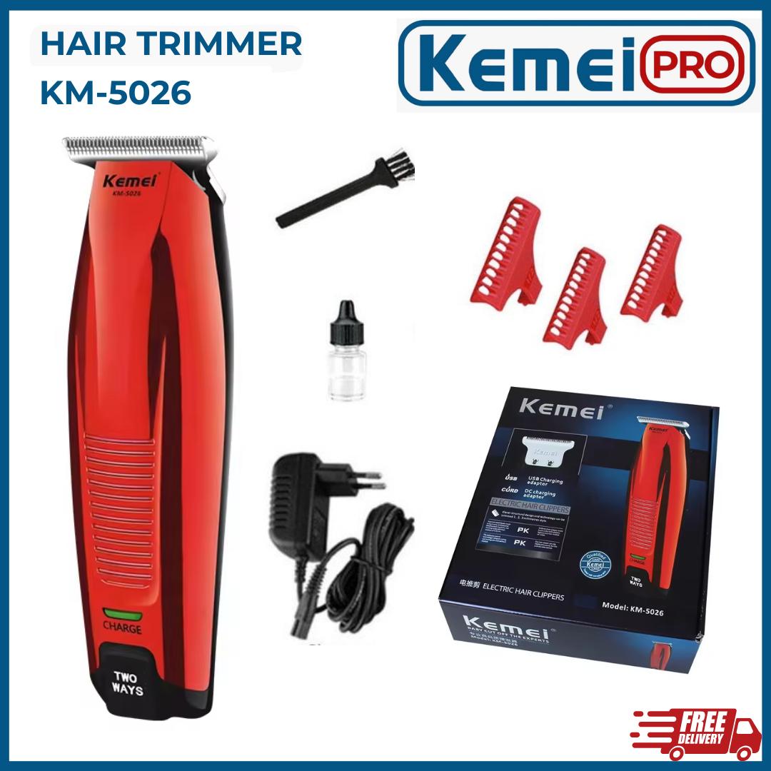 KEMEI 5026 Alat Cukur Rambut Kumis Jenggot KM 5026 mesin alat cukur rambut profesional Kumis Jenggot KM-5026