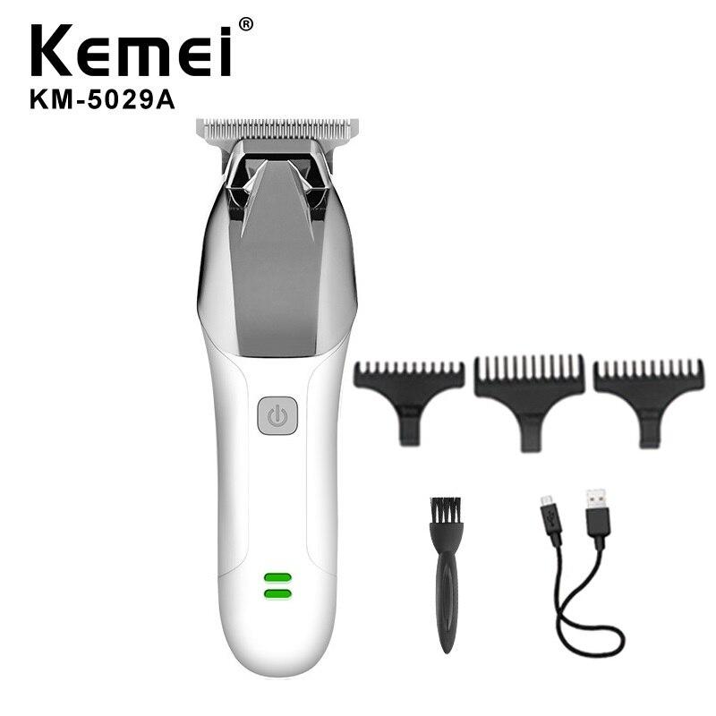 KEMEI 5029A Alat Cukur Rambut Kemei 5029A Hair Clipper Trimmer USB KM 5029 A KM-5029A