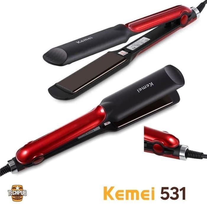 KEMEI 531 Alat Catokan Rambut Kemei KM-531 Catok Professional Hair Straightener KM531