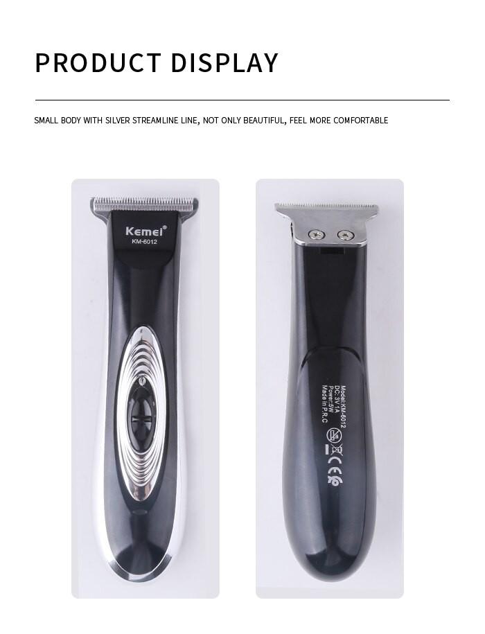 KM6012 KEMEI 6012 ORIGINAL Alat Cukuran Rambut Kumis Jenggot KM-6012