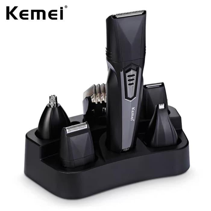 (Bisa COD) Alat Cukur Rambut Kemei KM-640 Hair Clipper All in one Cukuran KM 640 Cukuran Rambut Kumis Jenggot