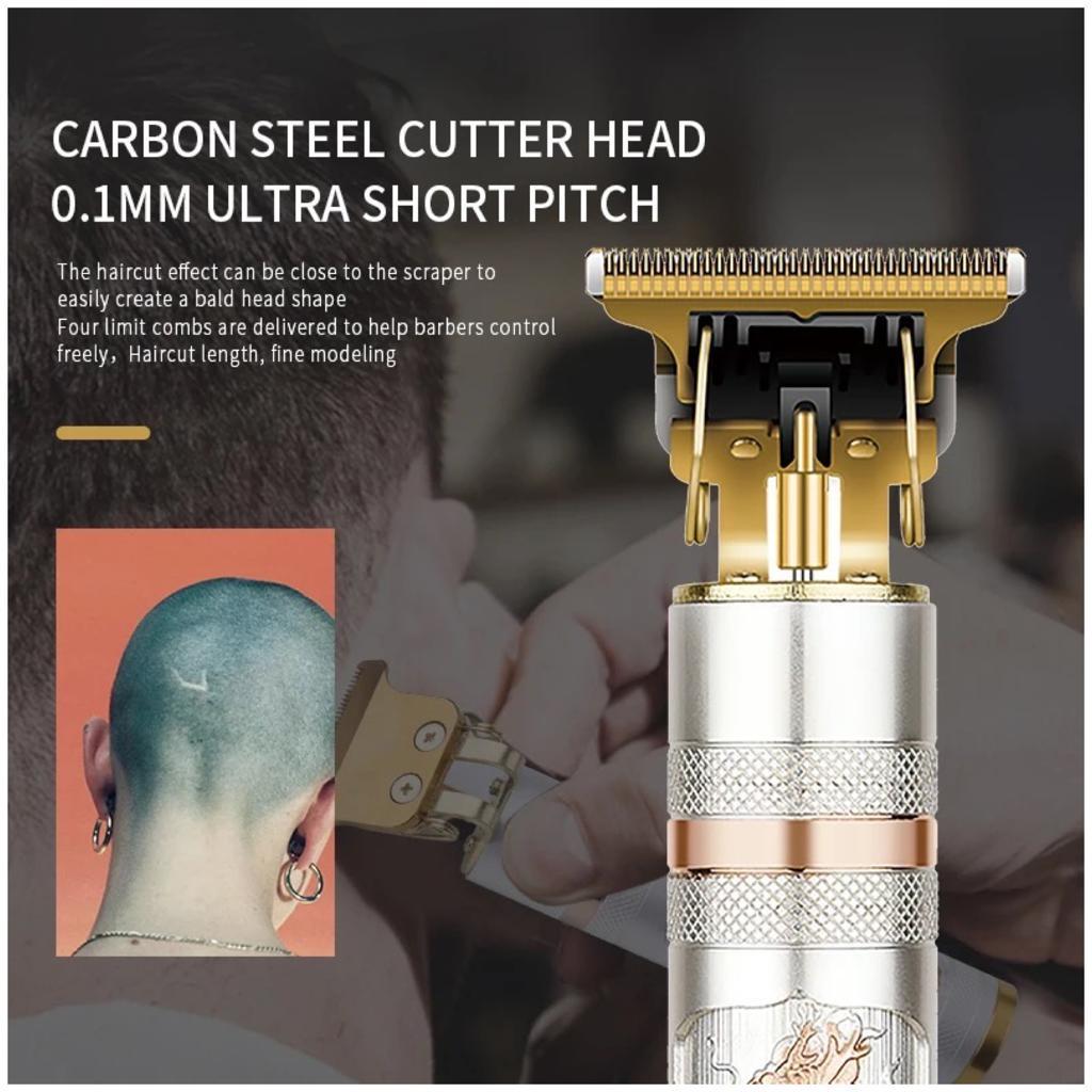 (Bisa COD) KM762 Kemei 762 Cukuran Hair Trimmer Baterei CAS KM KM-762