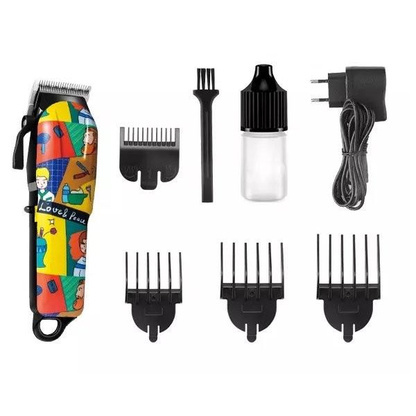 (Bisa COD) Kemei 770 Grafiti Original Alat Cukur Rambut Hair Clipper KM-770 KM770