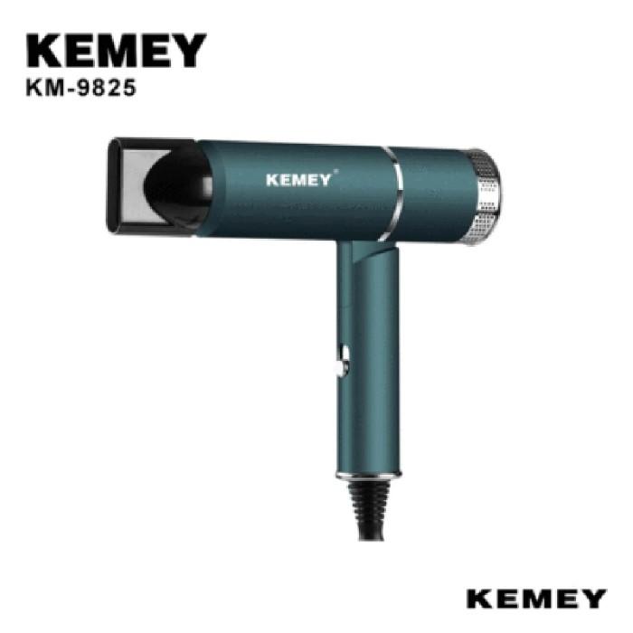KEMEI 9825 Hair Dryer Kemei 9825  Alat Pengering Rambut Lipat Foldable Panas Dingin Cool Kemei KM9825 KM-9825