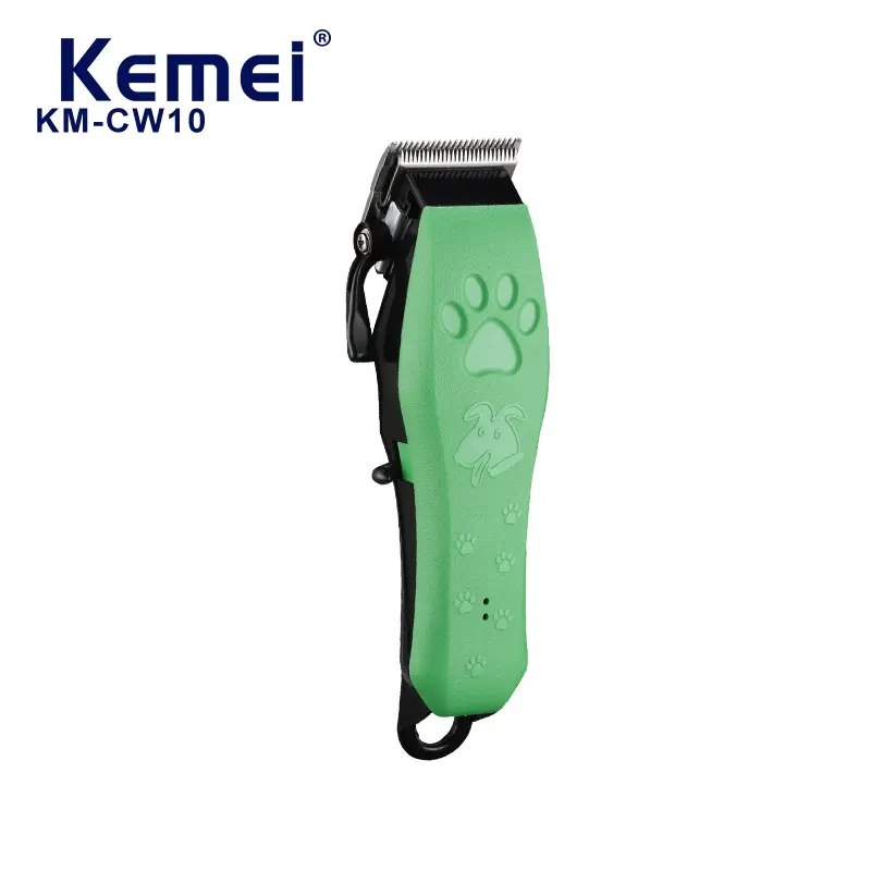 KEMEI CW10 Alat Cukur Bulu Hewan KM CW10 Pet Clipper CAS Baterai Alat Cukuran Bulu Hewan KM-CW10