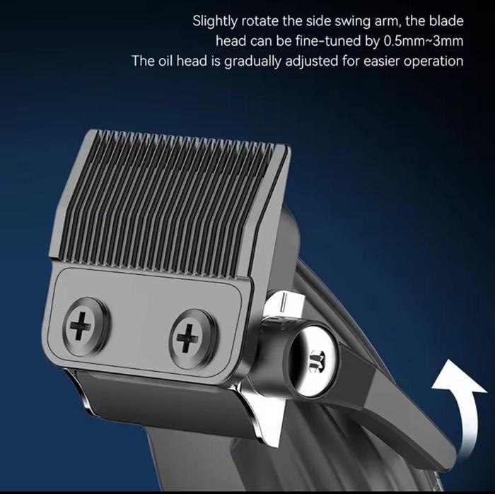 Alat Cukur Rambut Kemei KM-1669 KM 1670 SET Clipper Trimmer Hair Clipper Trimmer Electric Professional 9000 RPM Haircut 