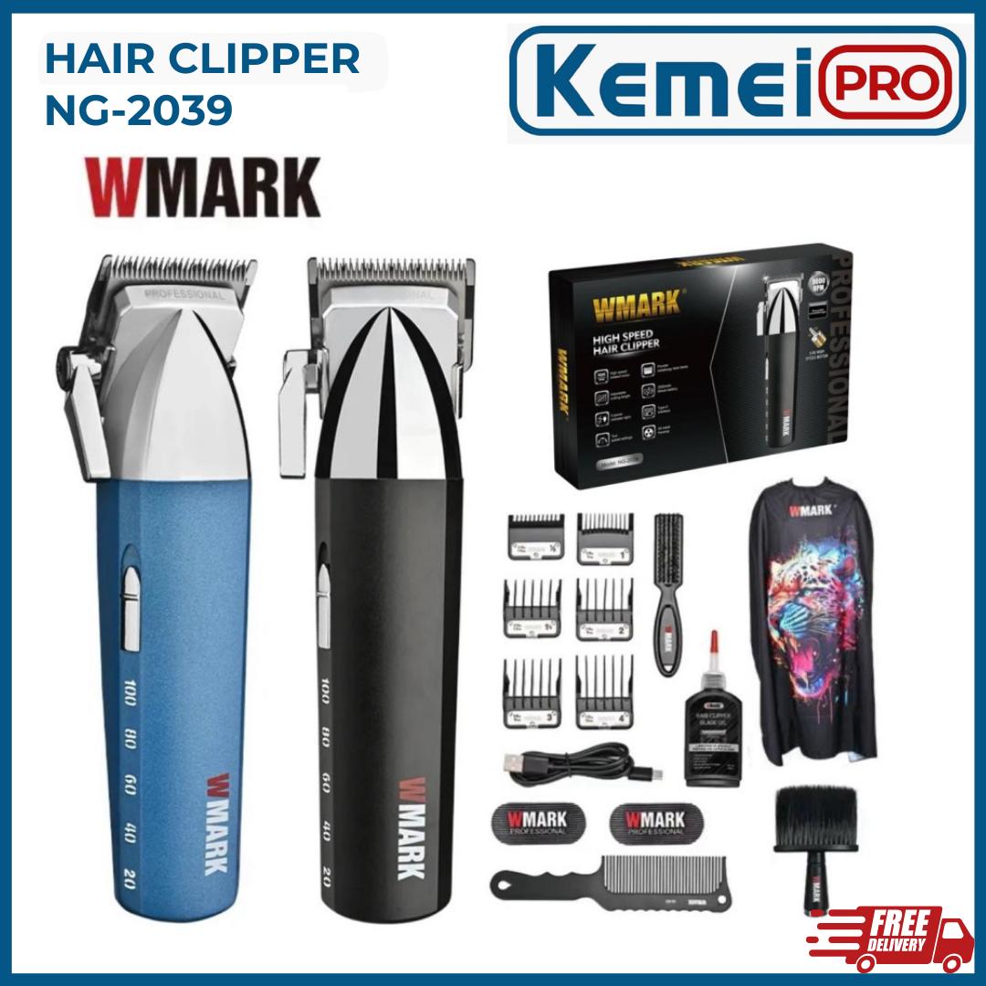 WMARK NG 2039 Alat Cukur Elektrik Rambut Professional WMARK NG-2039 High Speed 9000 RPM 1 Set Hair Clipper NG 2039 Cukur